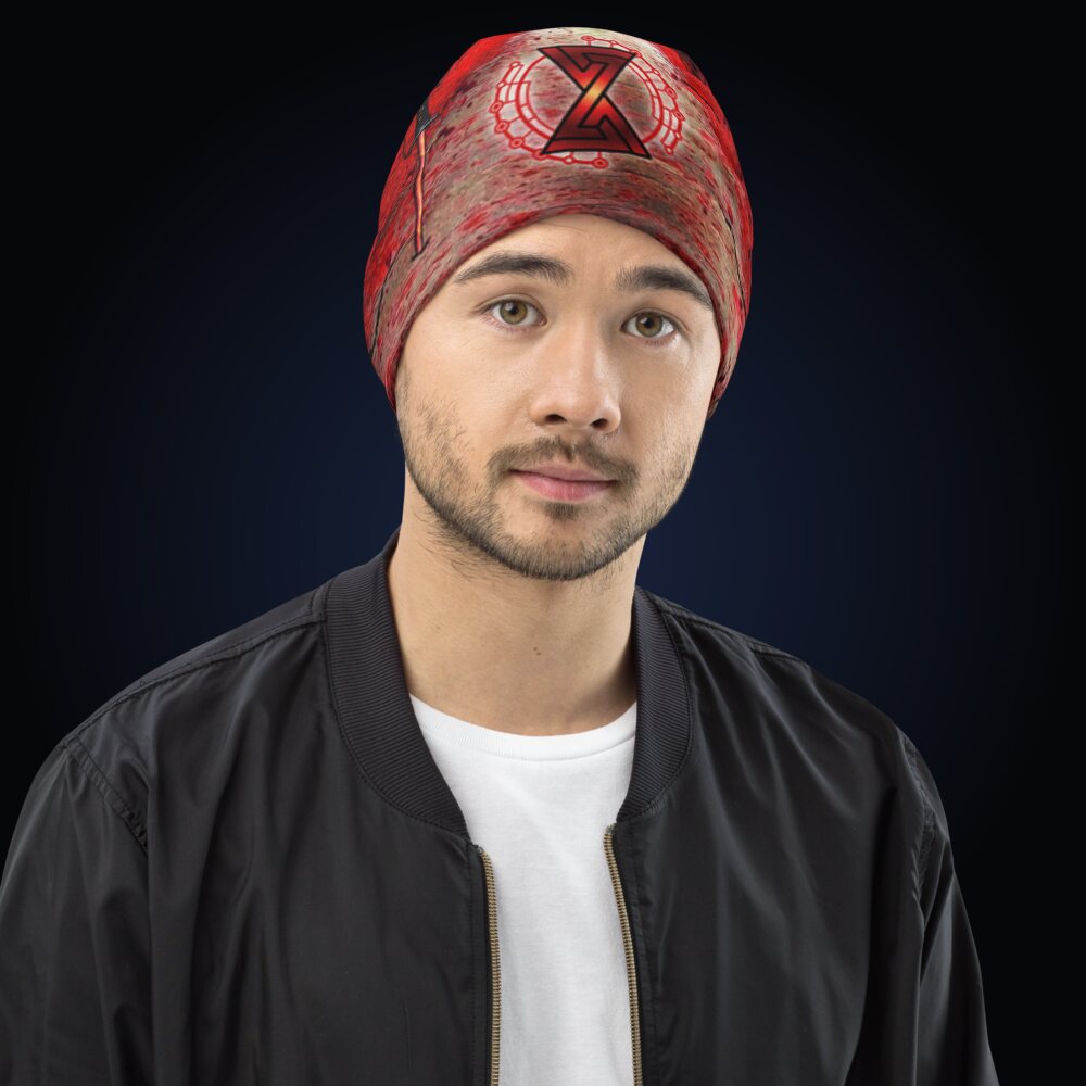 Cherry Samurai Beanie, Product view