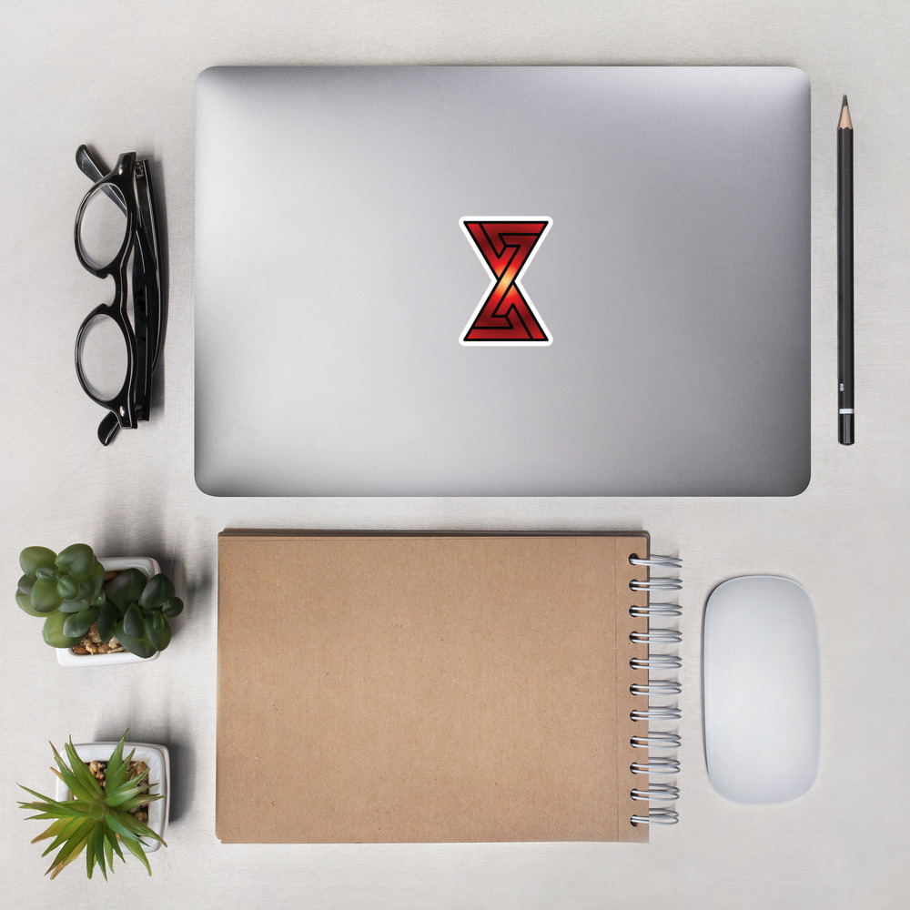 Hourglass Sticker